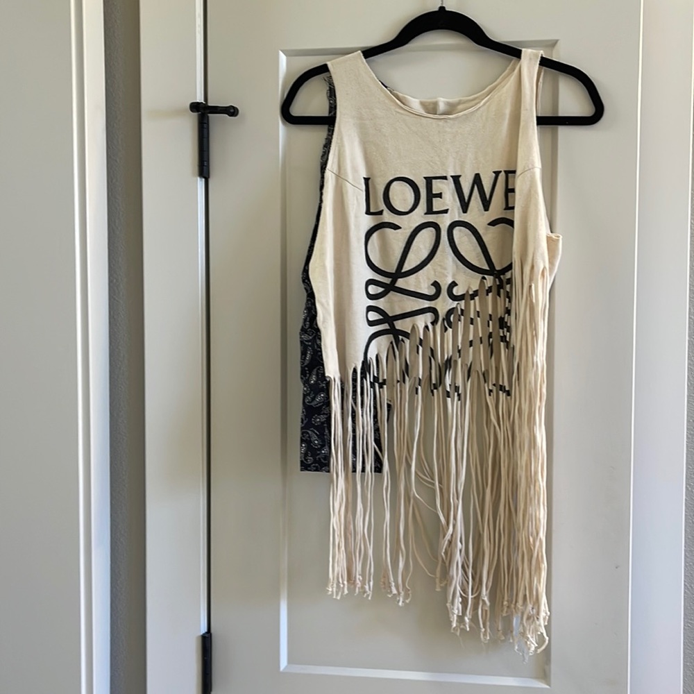 Fringed Loewe Top